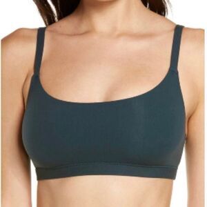 SKIMS Ribbed Bralette XL Charcoal Gray looks black NWT